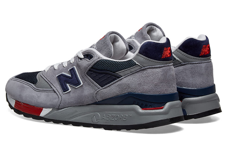 New Balance 998 ‚Grey Navy Red‘