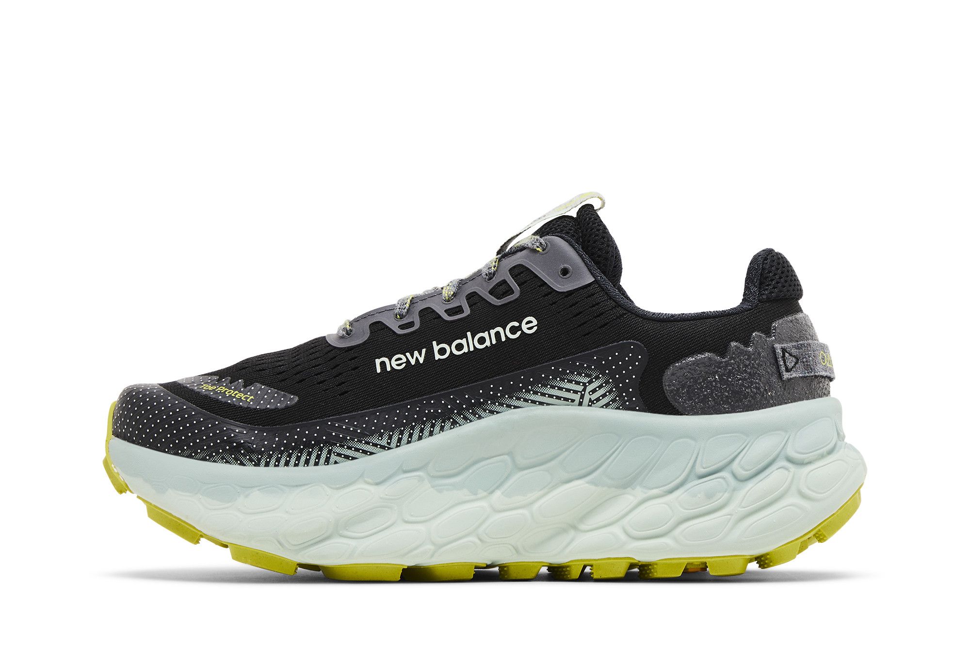 New Balance Fresh Foam X More Trail v3 2E Wide ‚Black Tea Tree‘