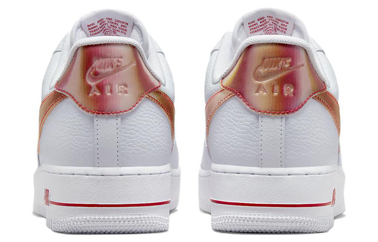 Nike Air Force 1 ’07 ‚Jumbo Swoosh - White University Red‘