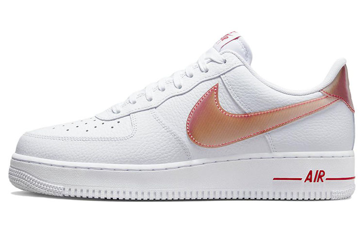Nike Air Force 1 ’07 ‚Jumbo Swoosh - White University Red‘