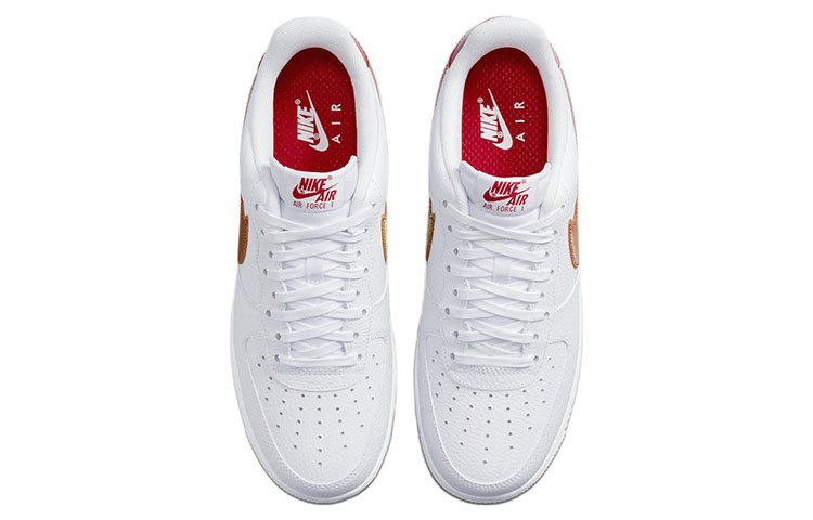 Nike Air Force 1 ’07 ‚Jumbo Swoosh - White University Red‘