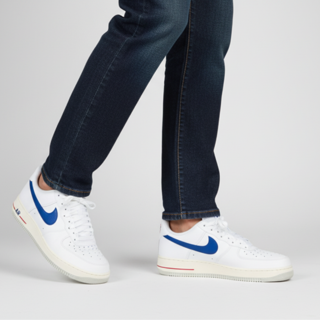 Nike Air Force 1 ’07 ‚USA - White Game Royal‘
