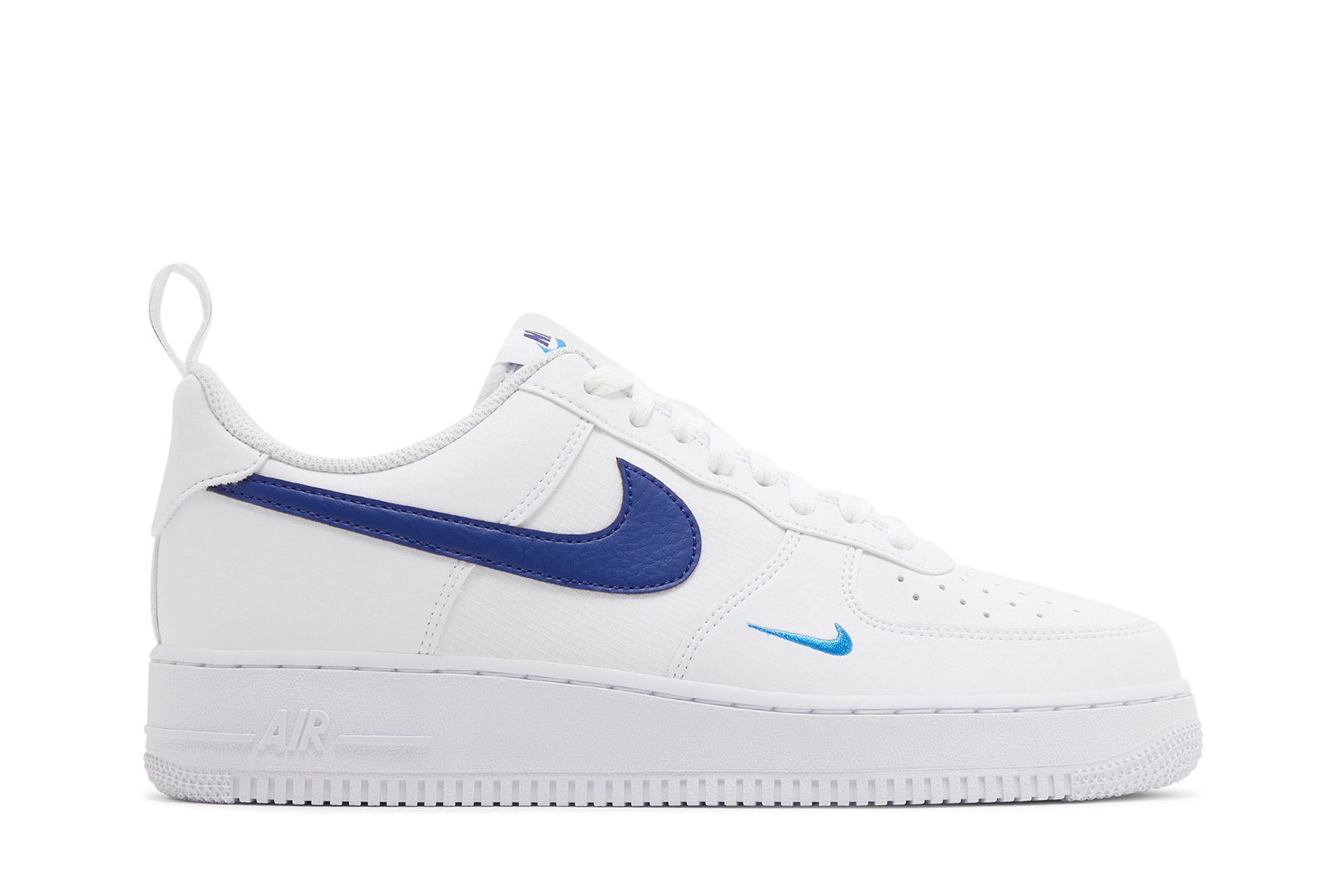 Nike Air Force 1 ’07 ‚White Deep Royal Blue‘