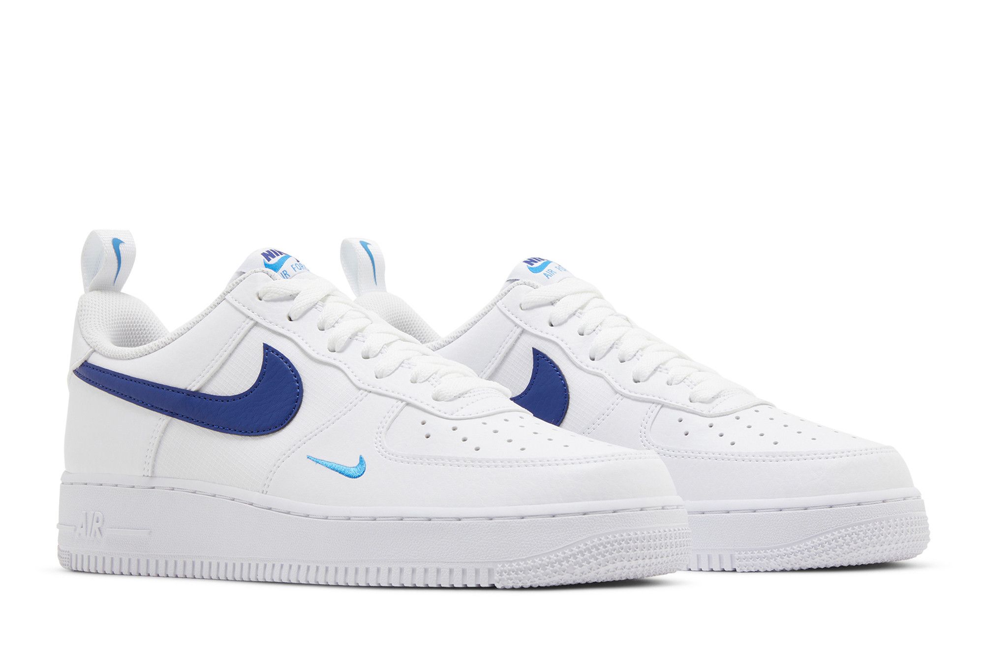 Nike Air Force 1 ’07 ‚White Deep Royal Blue‘