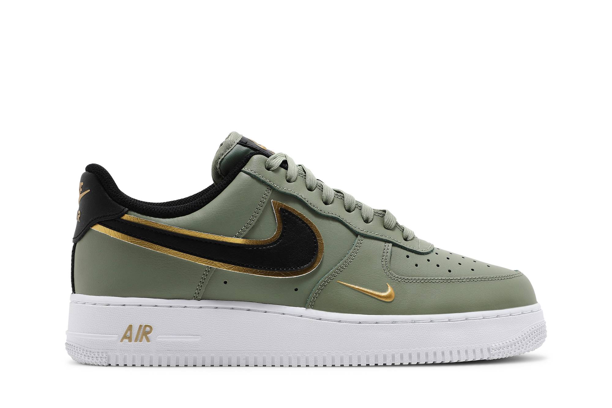 Nike Air Force 1 ’07 LV8 ‚Metallic Swoosh Pack - Oil Green‘