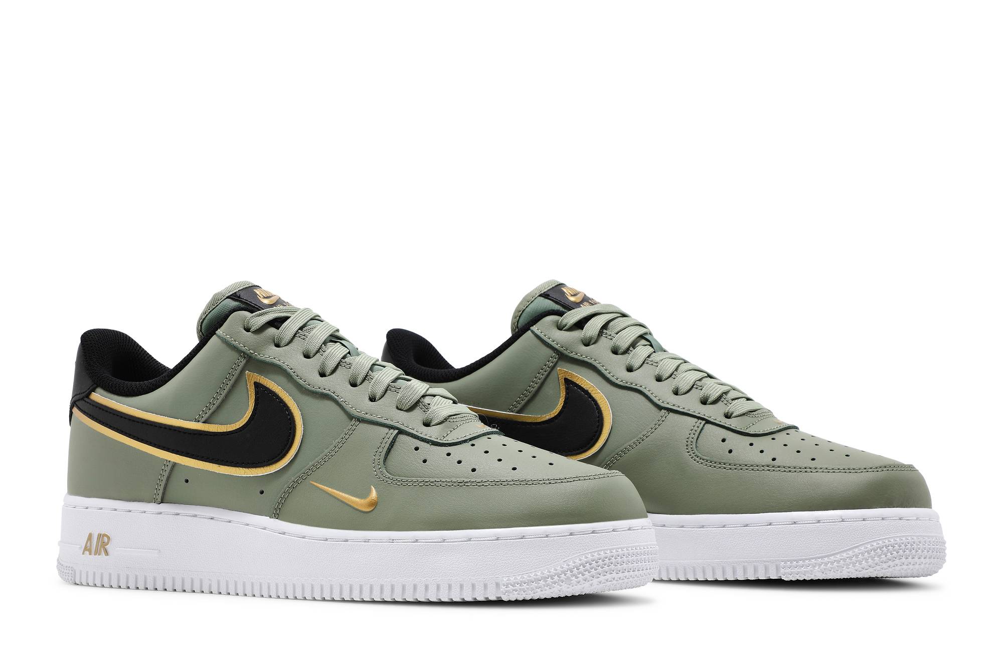 Nike Air Force 1 ’07 LV8 ‚Metallic Swoosh Pack - Oil Green‘