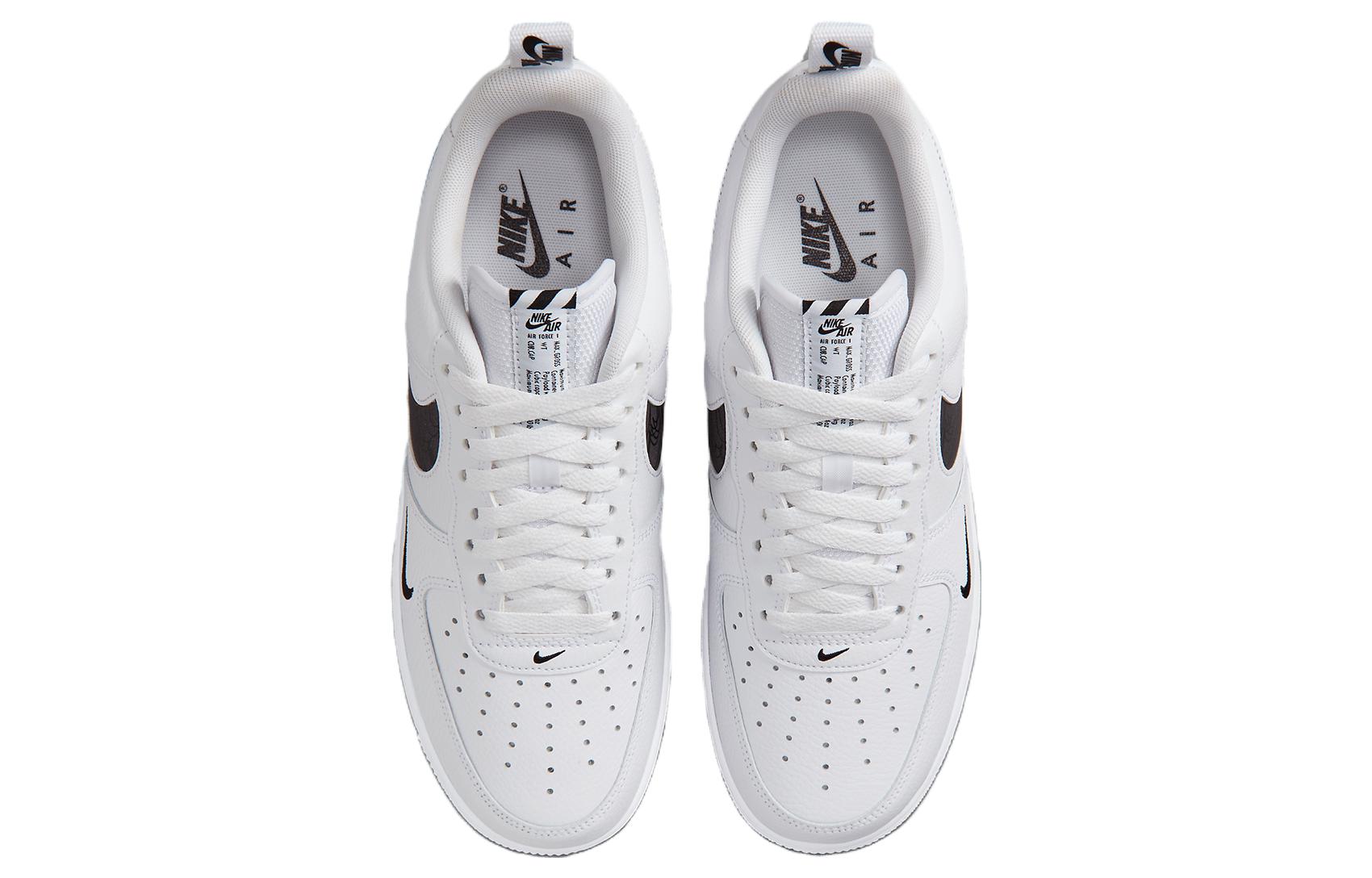 Nike Air Force 1 ’07 LV8 ‚Reflective Swoosh - White Black‘