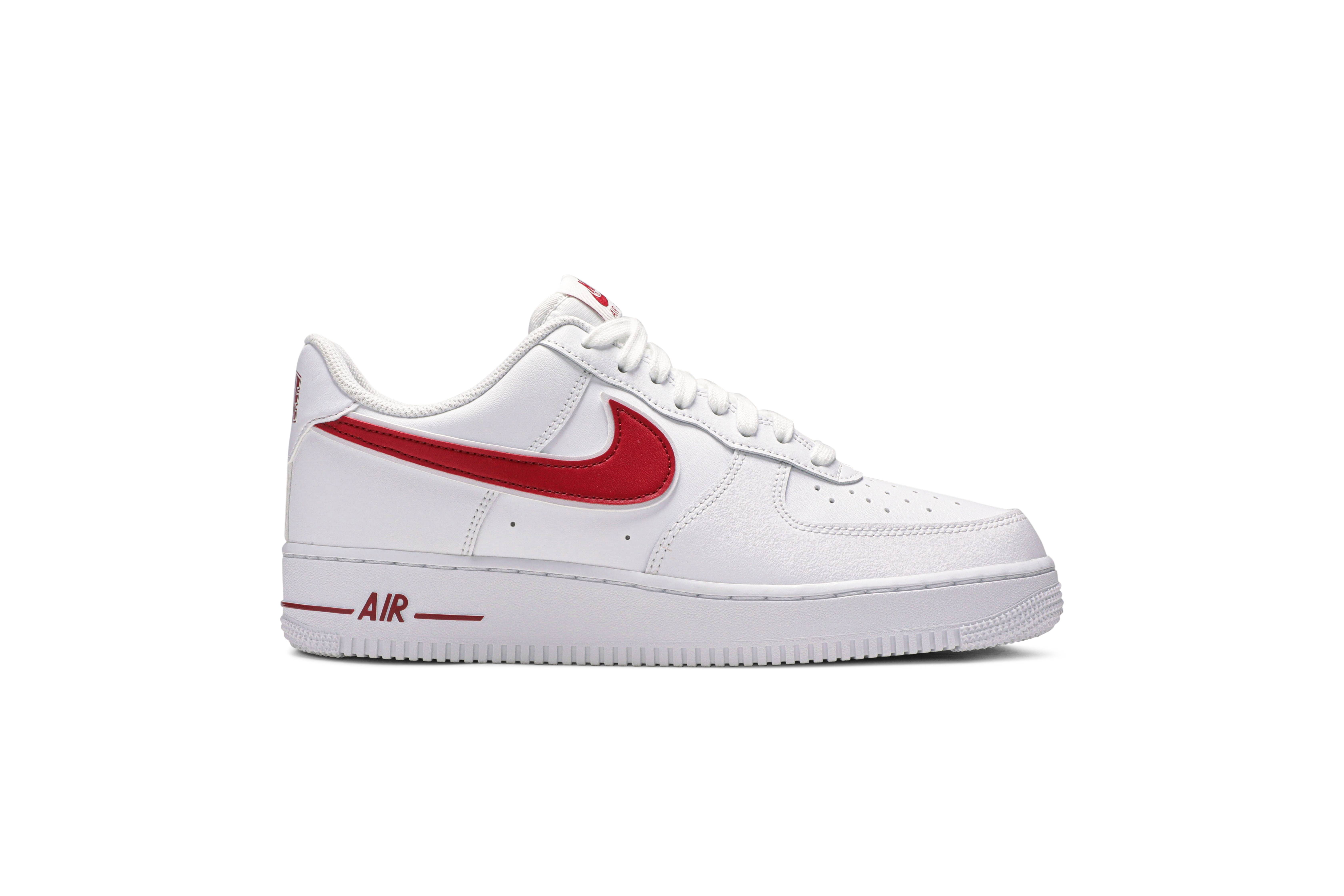 Nike Air Force 1 Low ’07 3 ‚Gym Red‘