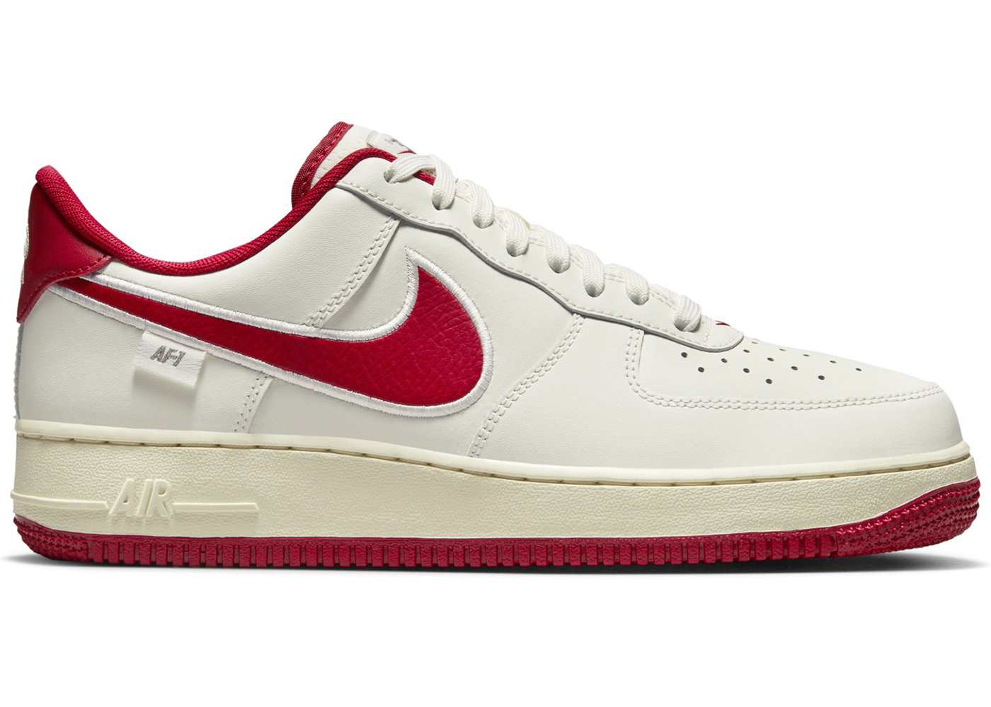Nike Air Force 1 Low ’07 Sail Gym Red