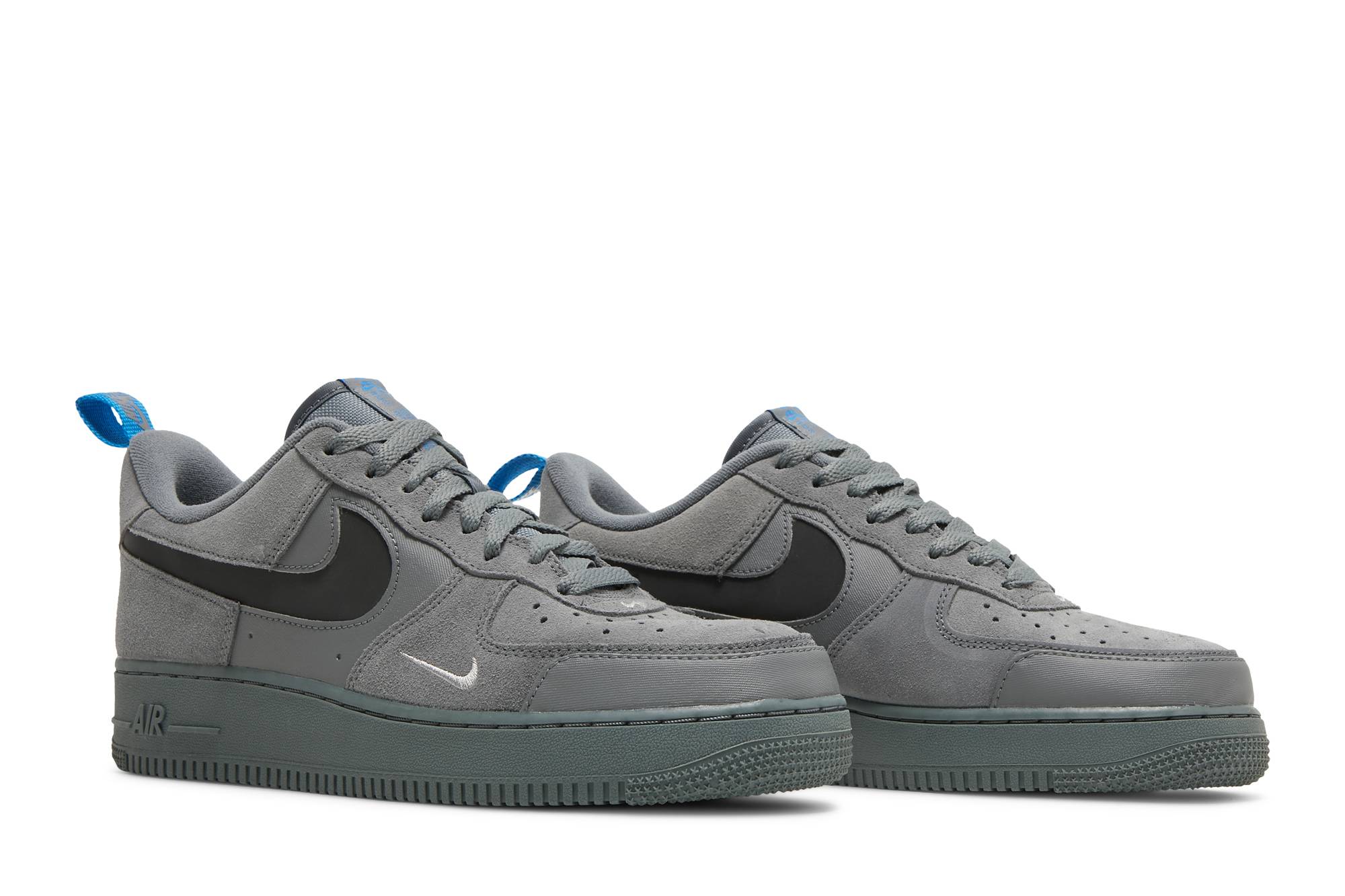 Nike Air Force 1 Low ‚Cut Out Swoosh - Grey‘