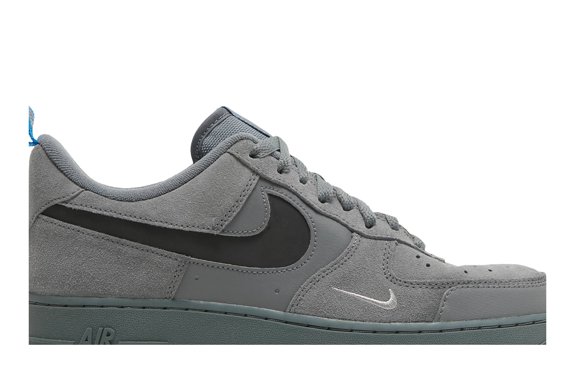 Nike Air Force 1 Low ‚Cut Out Swoosh - Grey‘
