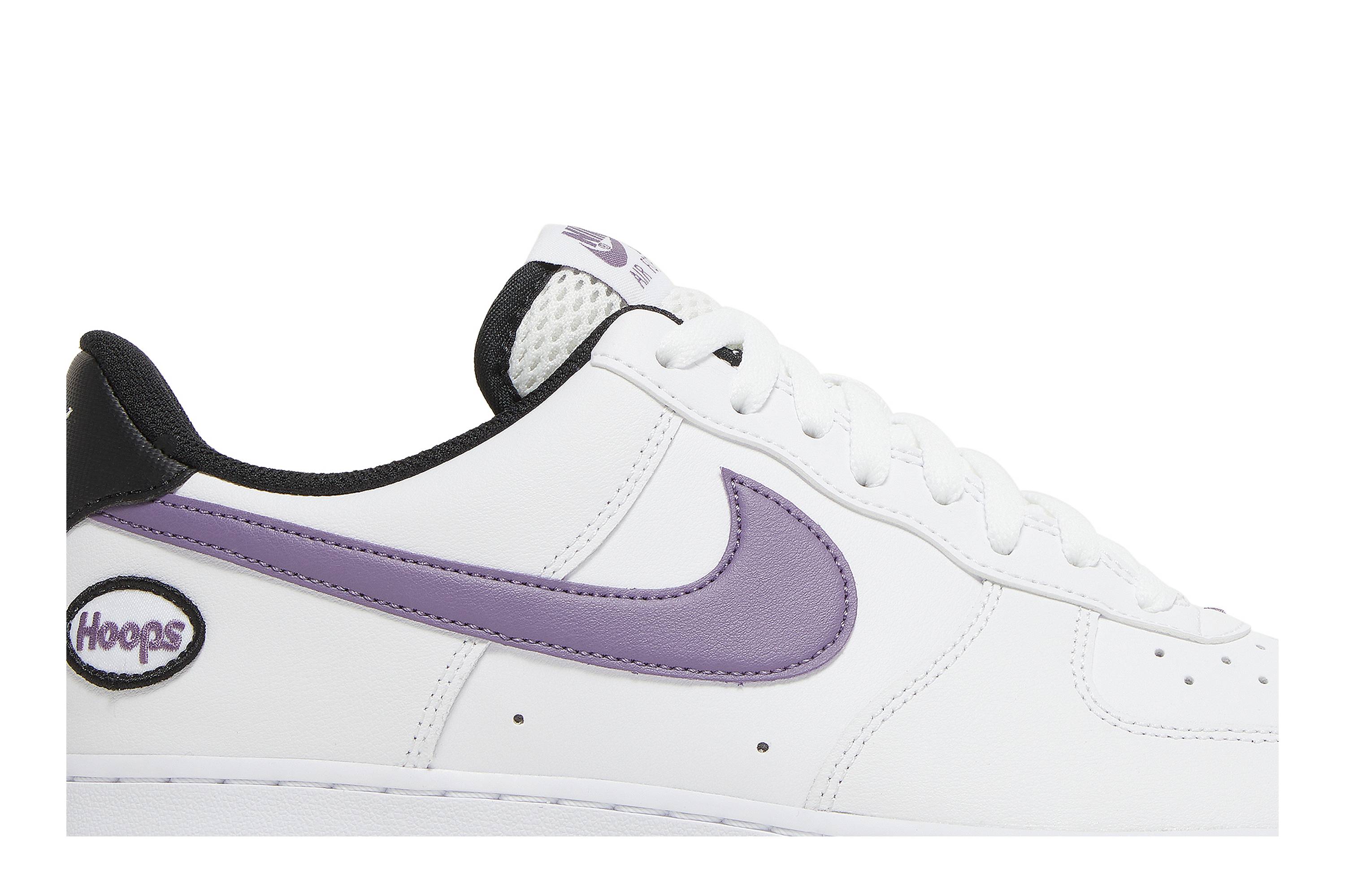 Nike Air Force 1 Low ‚Hoops White Canyon Purple‘