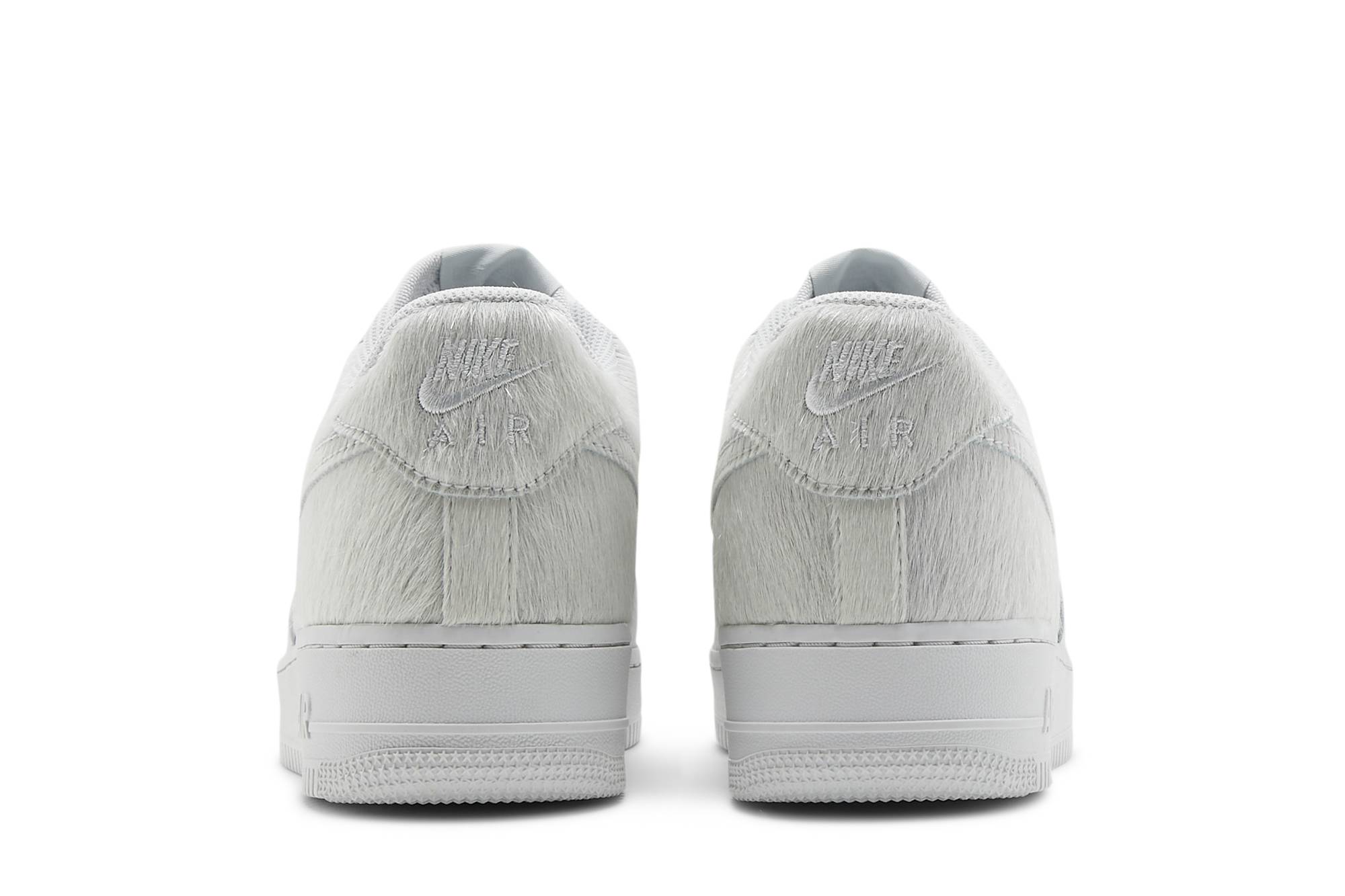 Nike Air Force 1 Low ‚White Pony Hair Heel‘