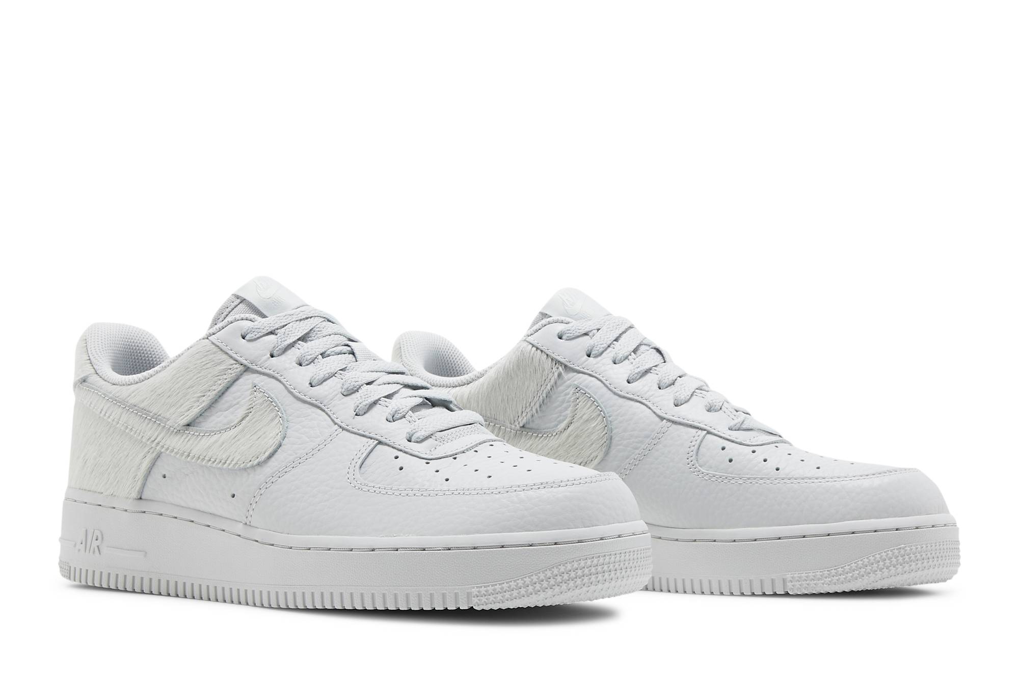 Nike Air Force 1 Low ‚White Pony Hair Heel‘