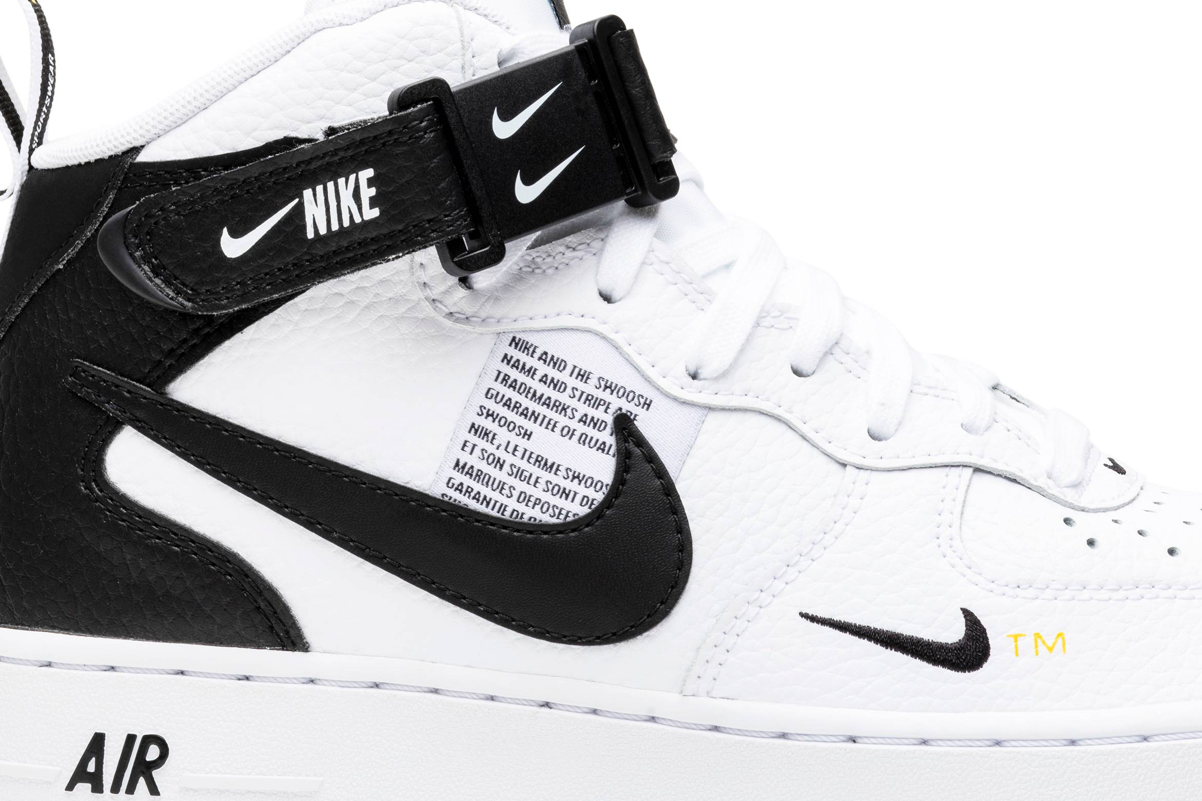 Nike Air Force 1 Mid Utility White Black