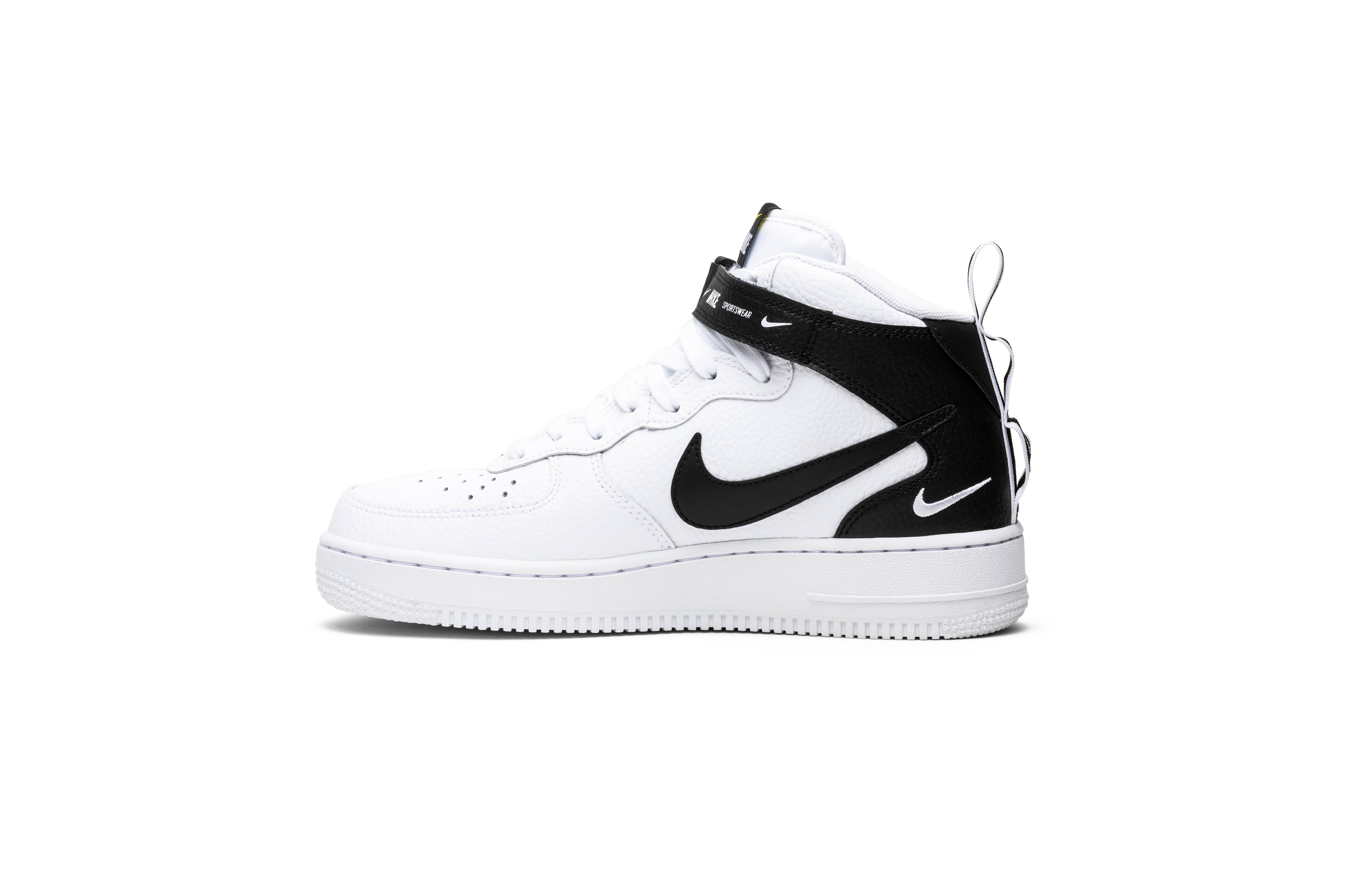 Nike Air Force 1 Mid Utility White Black