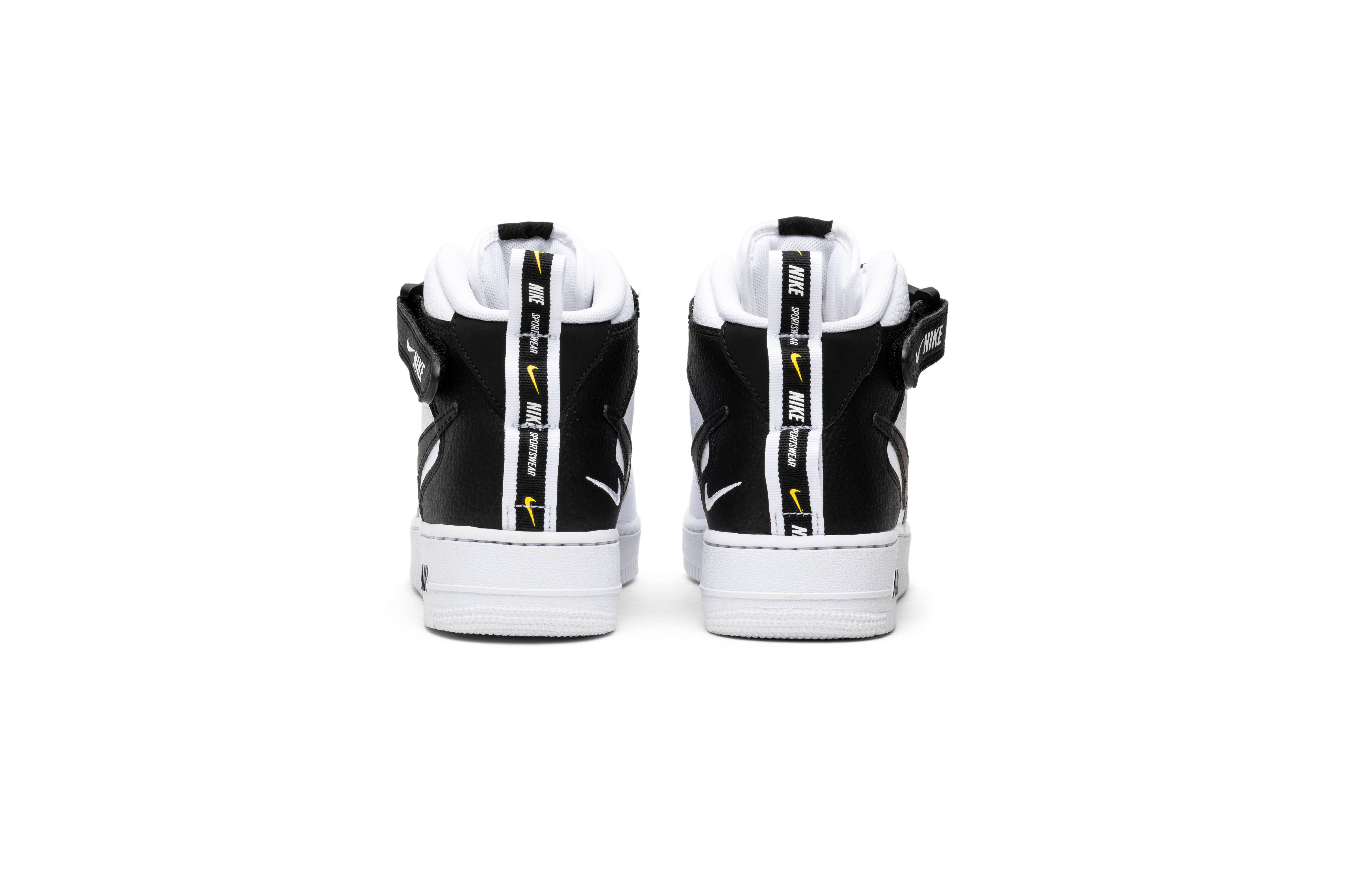 Nike Air Force 1 Mid Utility White Black