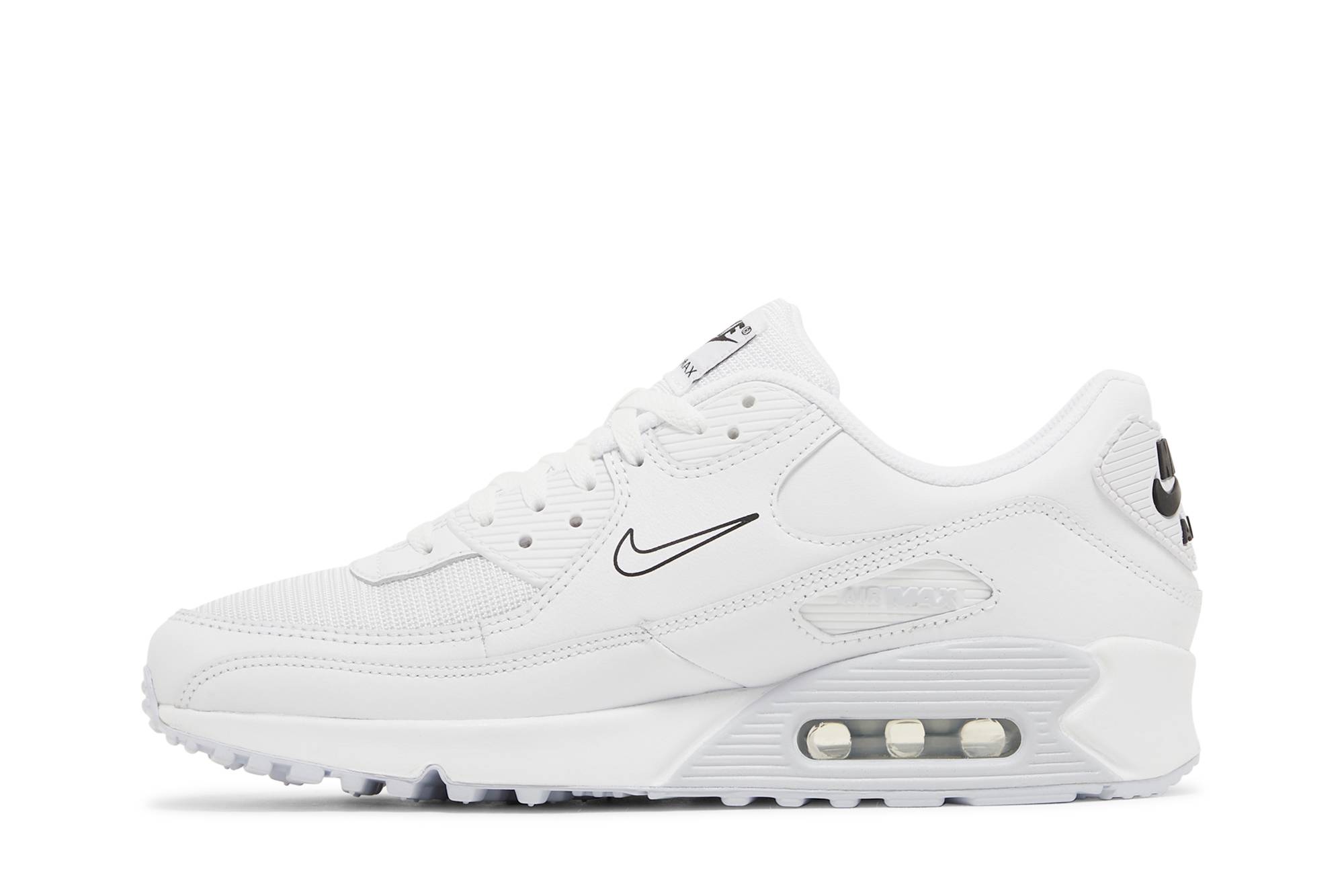 Nike Air Max 90 ‚Multi Swoosh - White Bright Crimson‘