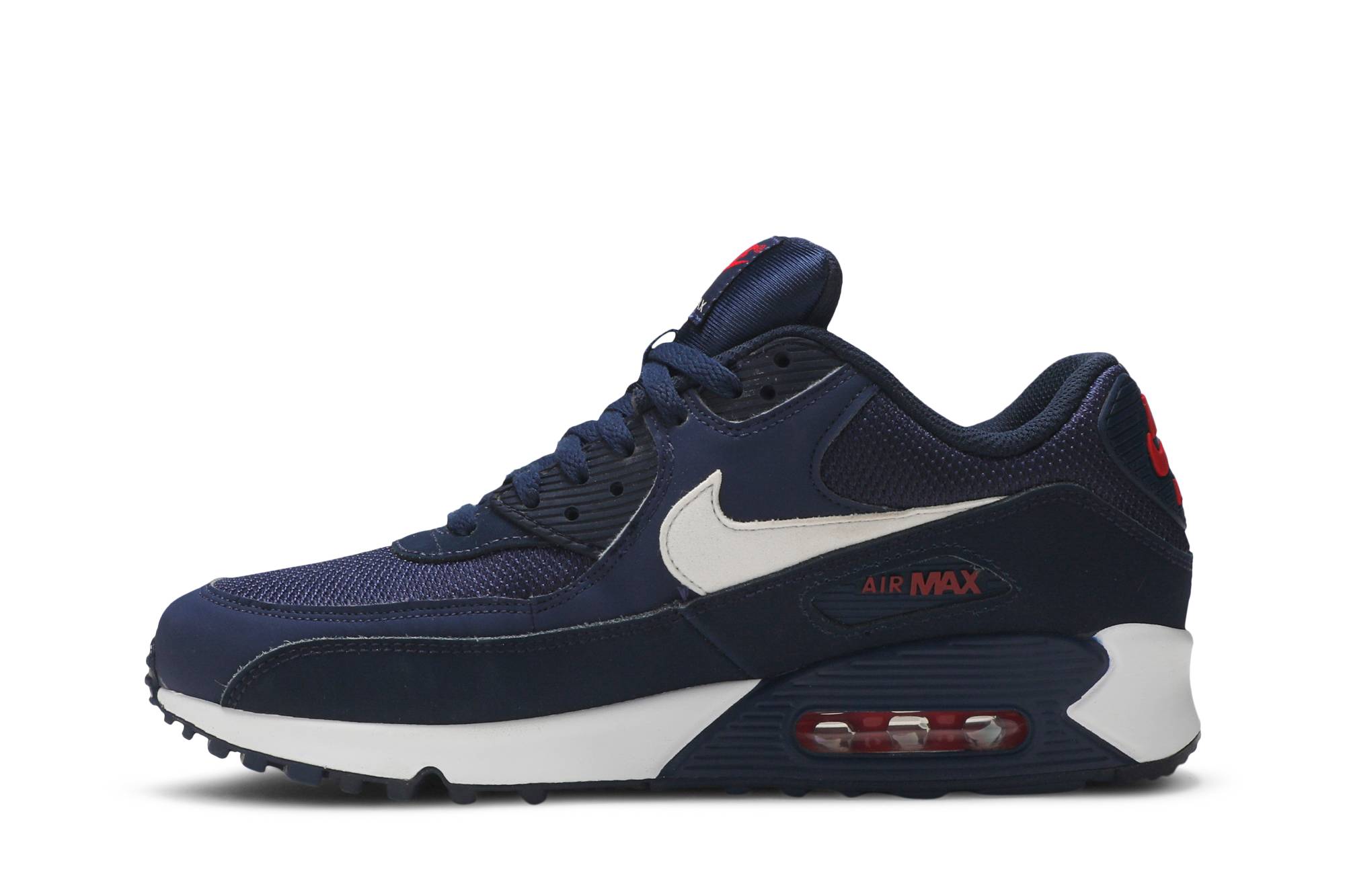 Nike Air Max 90 Midnight Navy University Red White