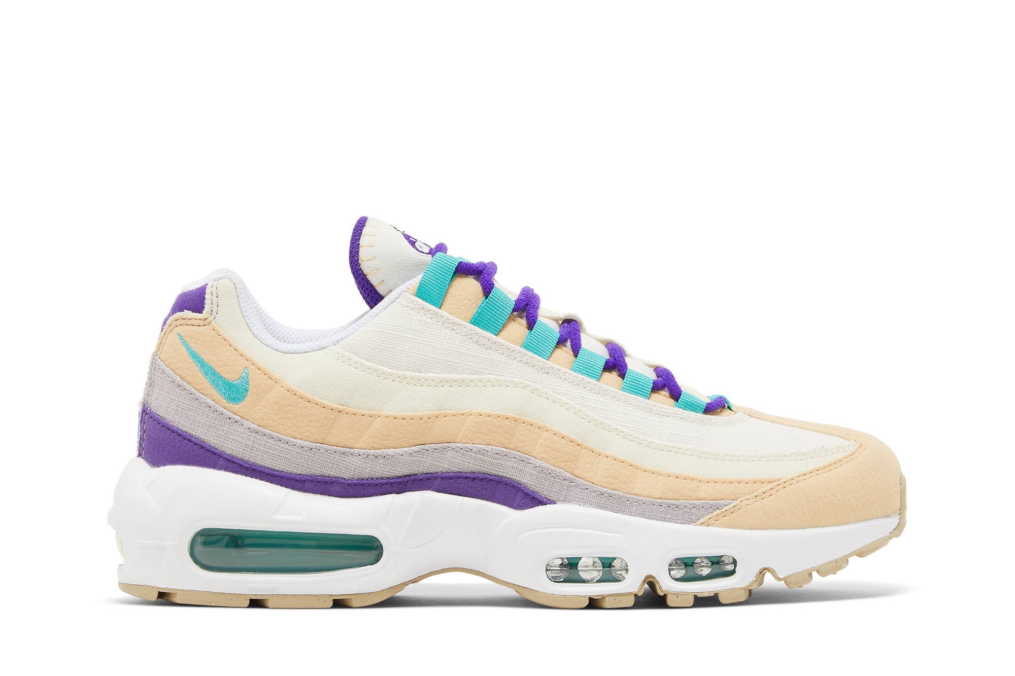 Nike Air Max 95 ‚Air Sprung Sail Purple Teal‘