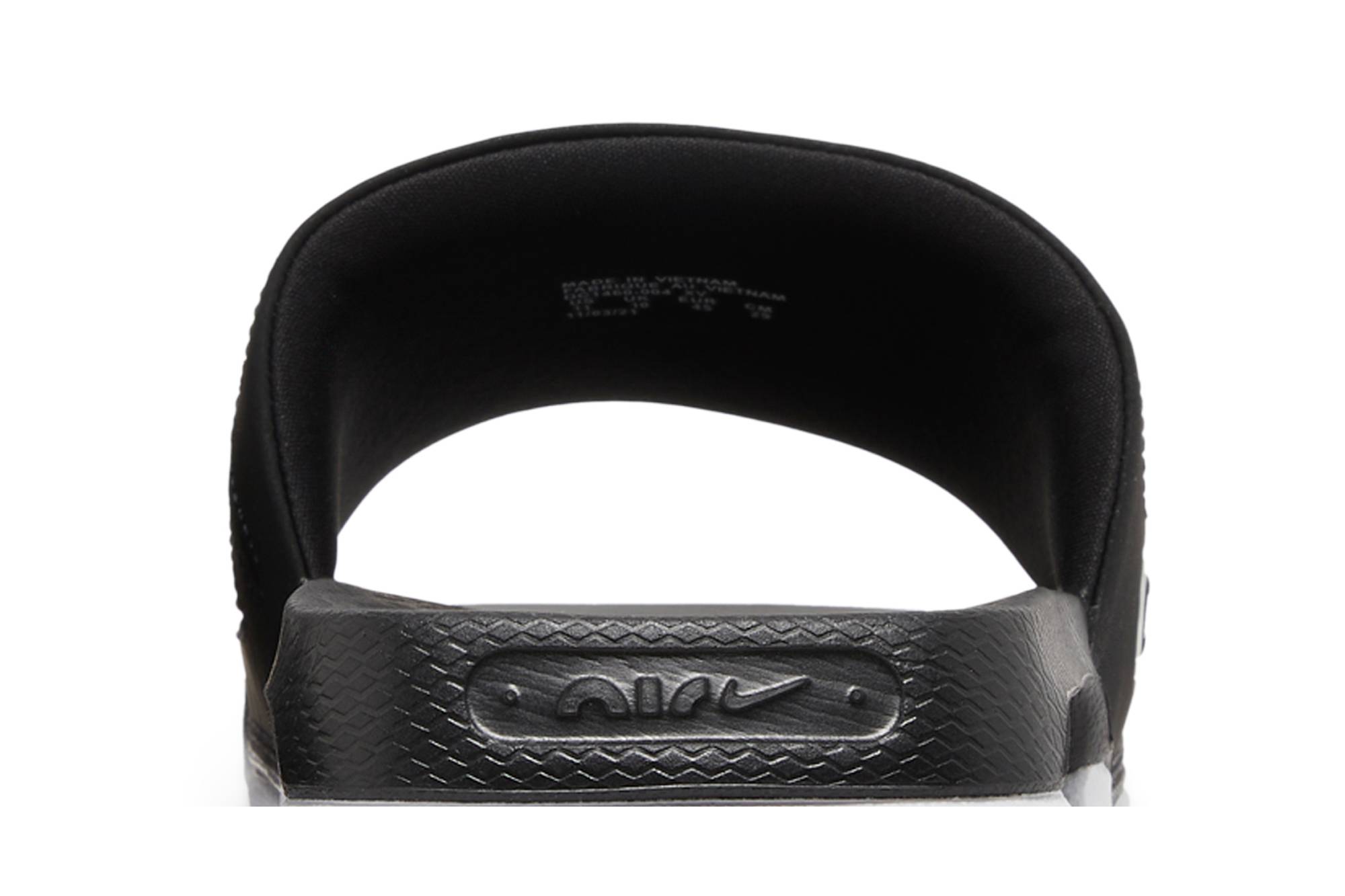 Nike Air Max Cirro Slides ‚Black Metallic Silver‘