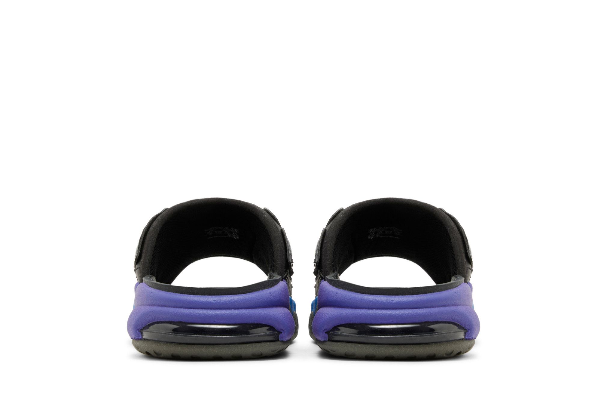 Nike Air More Uptempo Slide ‚Black Blue Purple Gradient‘