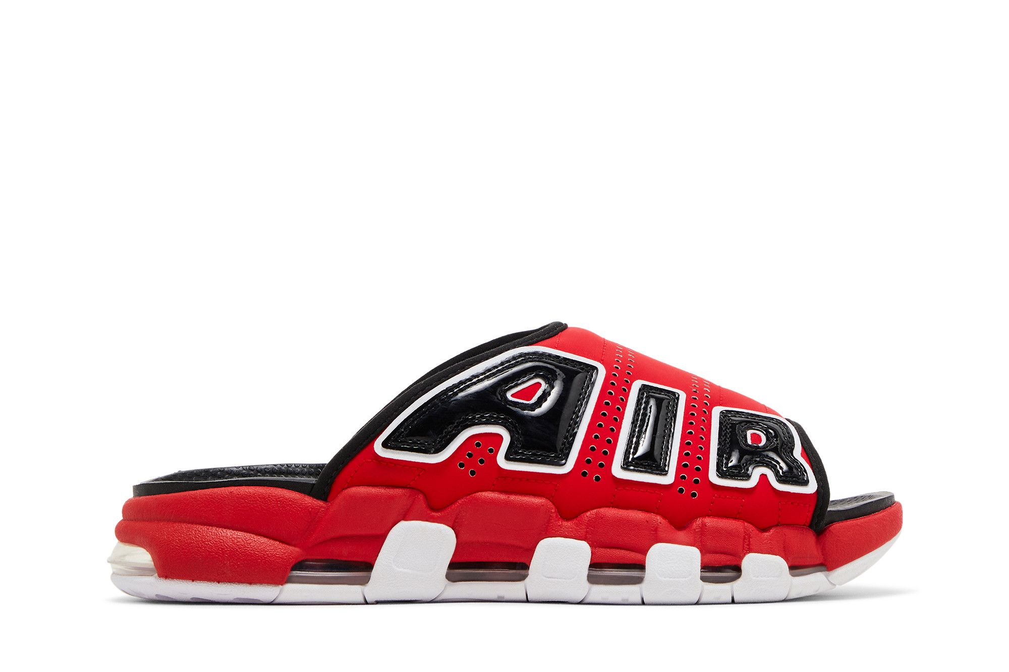 Nike Air More Uptempo Slide ‚Bulls‘  -
