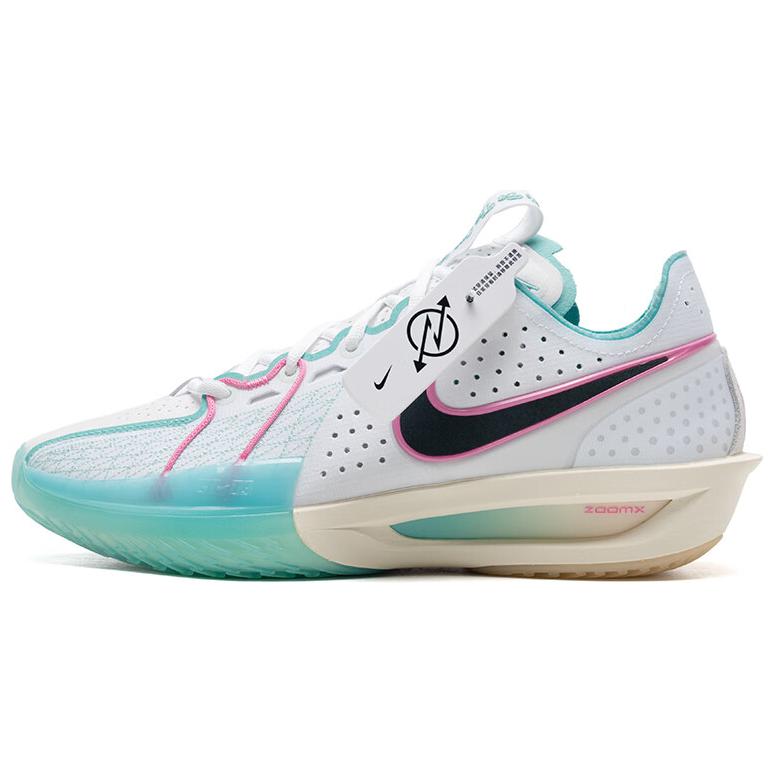 Nike Air Zoom GT Cut 3 EP ‚White Teal Playful Pink‘