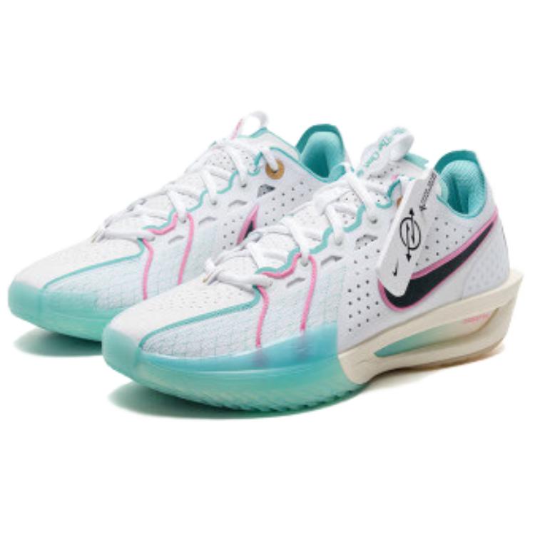 Nike Air Zoom GT Cut 3 EP ‚White Teal Playful Pink‘