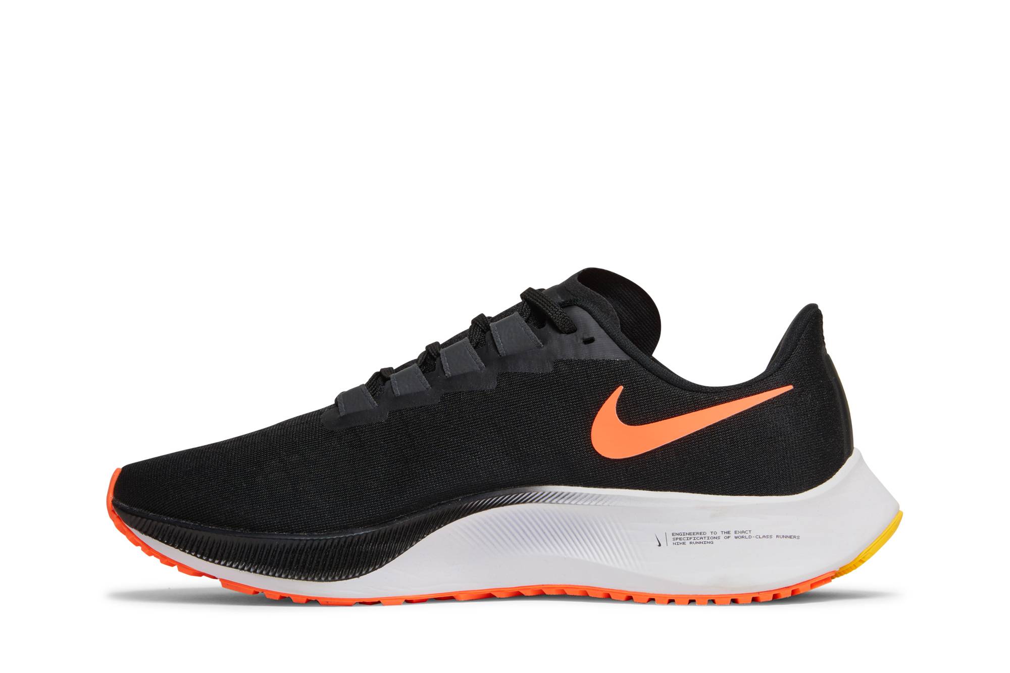 Nike Air Zoom Pegasus 37 ‚Black Bright Mango‘