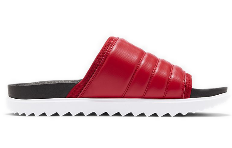Nike Asuna Slide Minimalistic Shoe Black Red