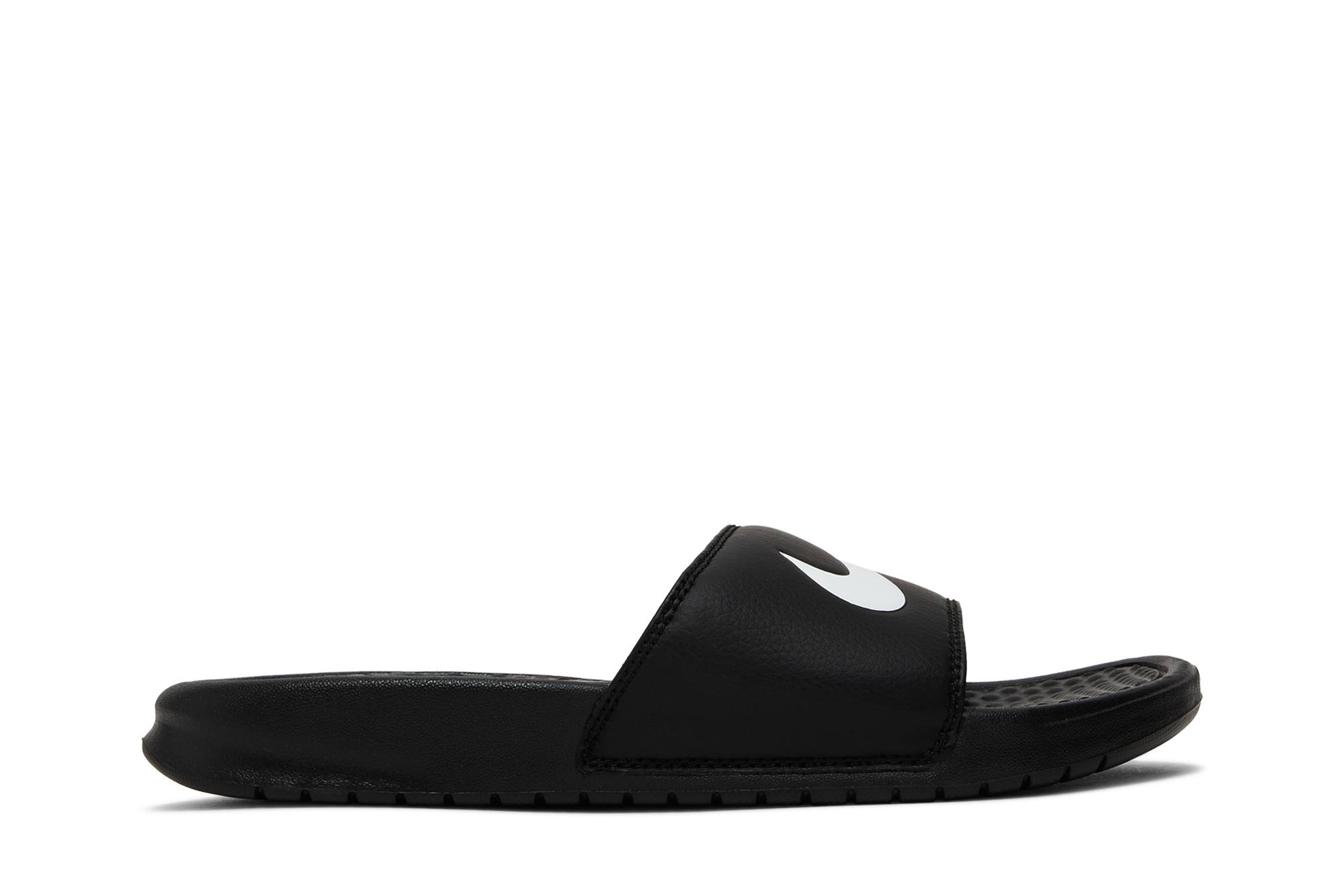 Nike Benassi Swoosh Slide ‚Black White‘
