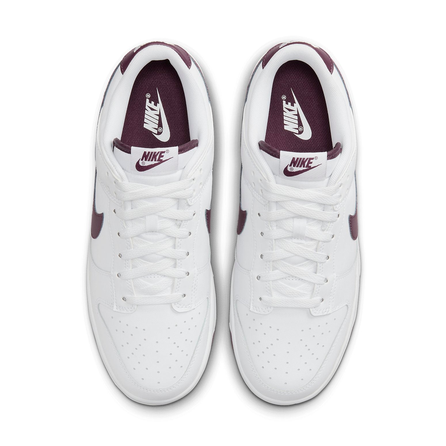 Nike Dunk Low ‚White Night Maroon‘