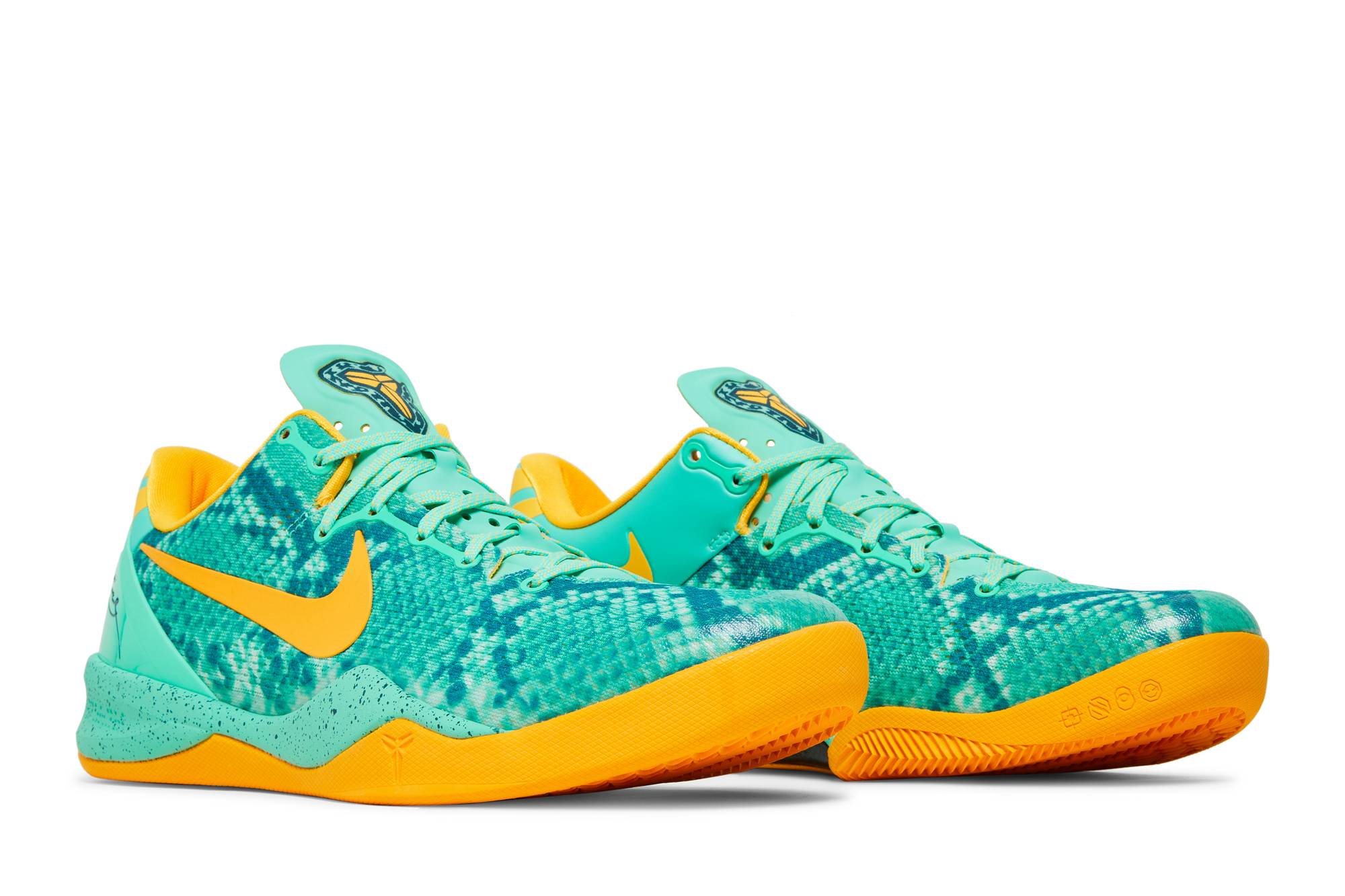 Nike Kobe 8 System Green Glow Laser Orange