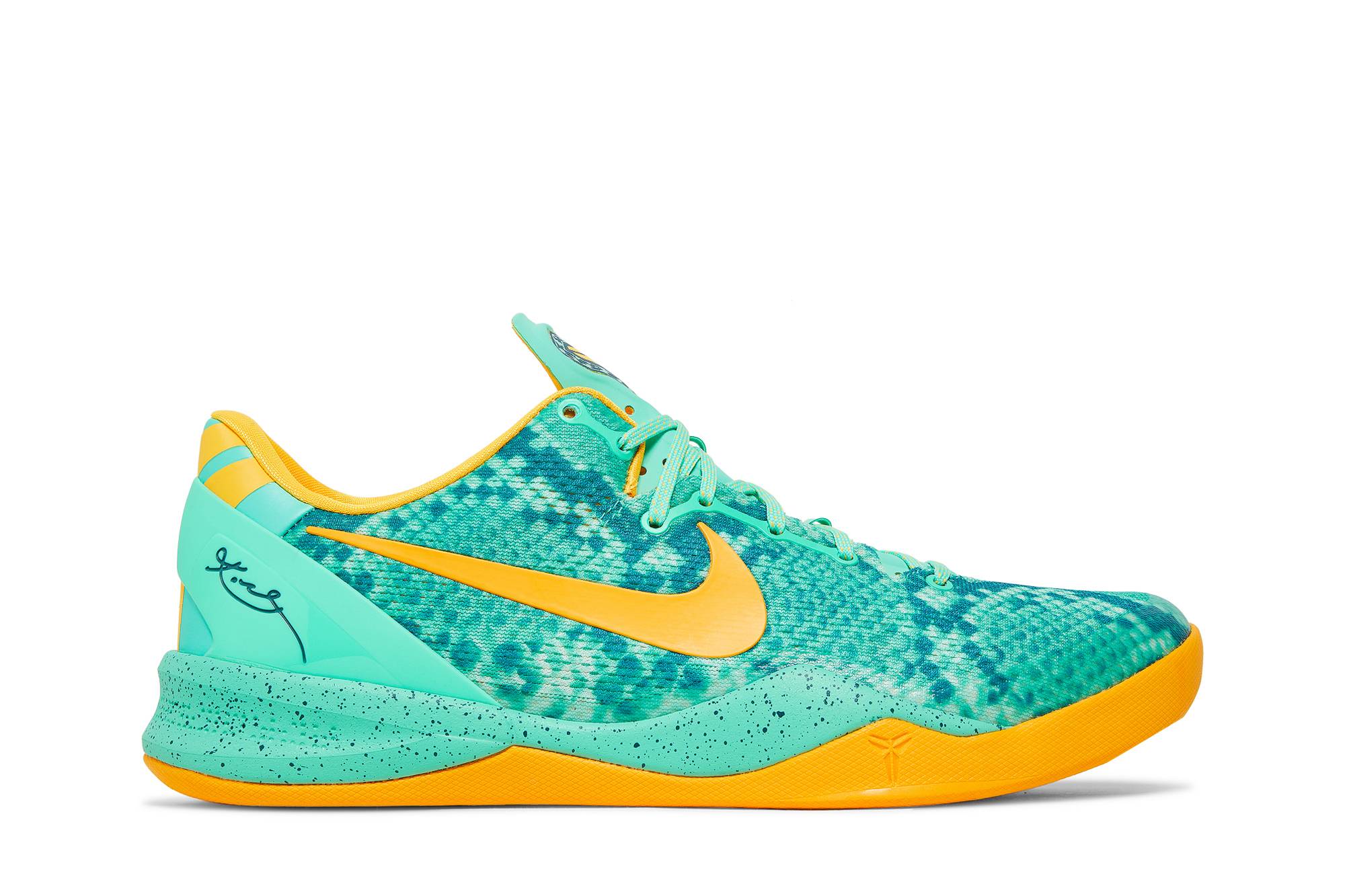 Nike Kobe 8 System Green Glow Laser Orange