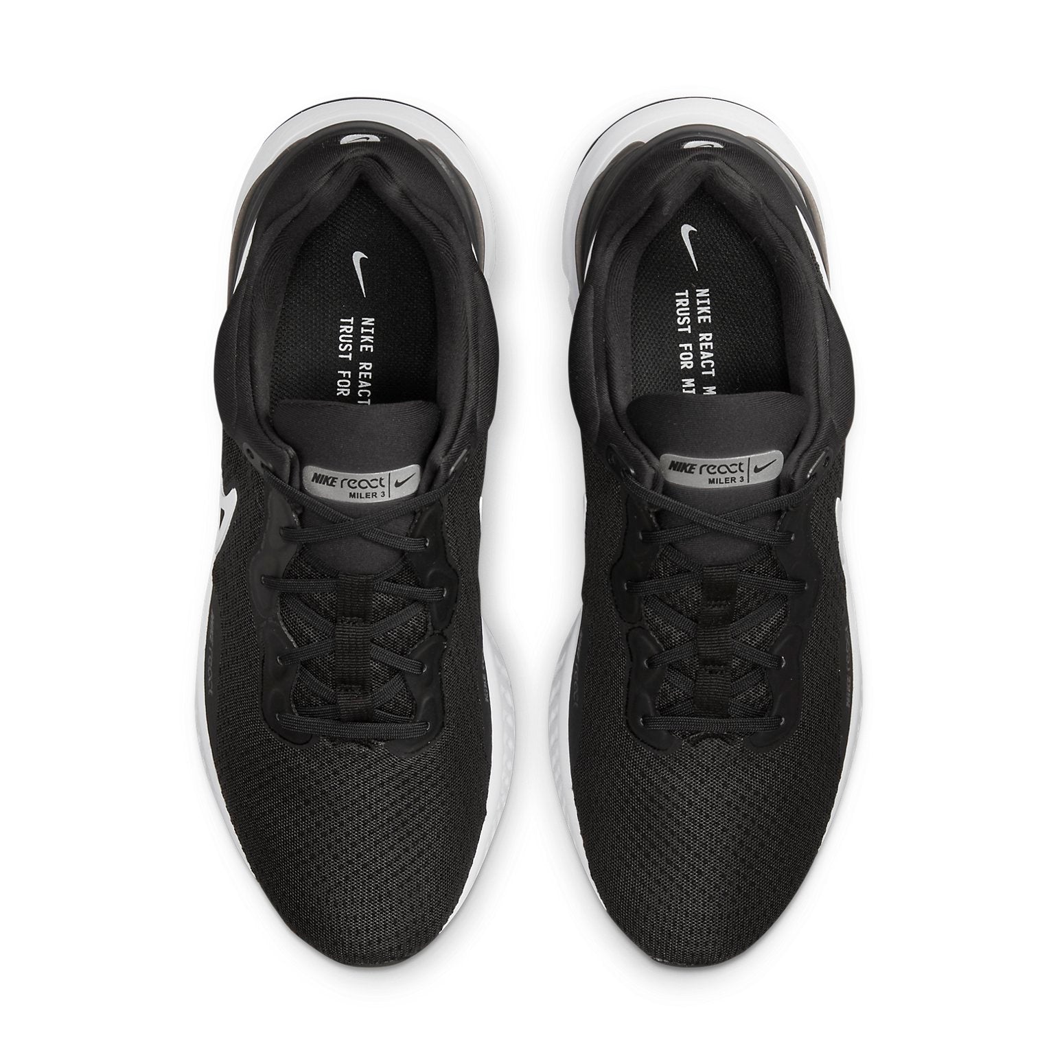 Nike React Miler 3 ‚Black White‘