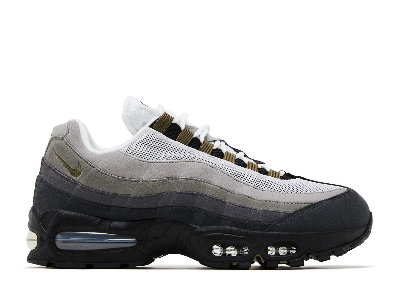 Nike Wmns Air Max 95 ‚Big Bubble - Black Medium Olive‘