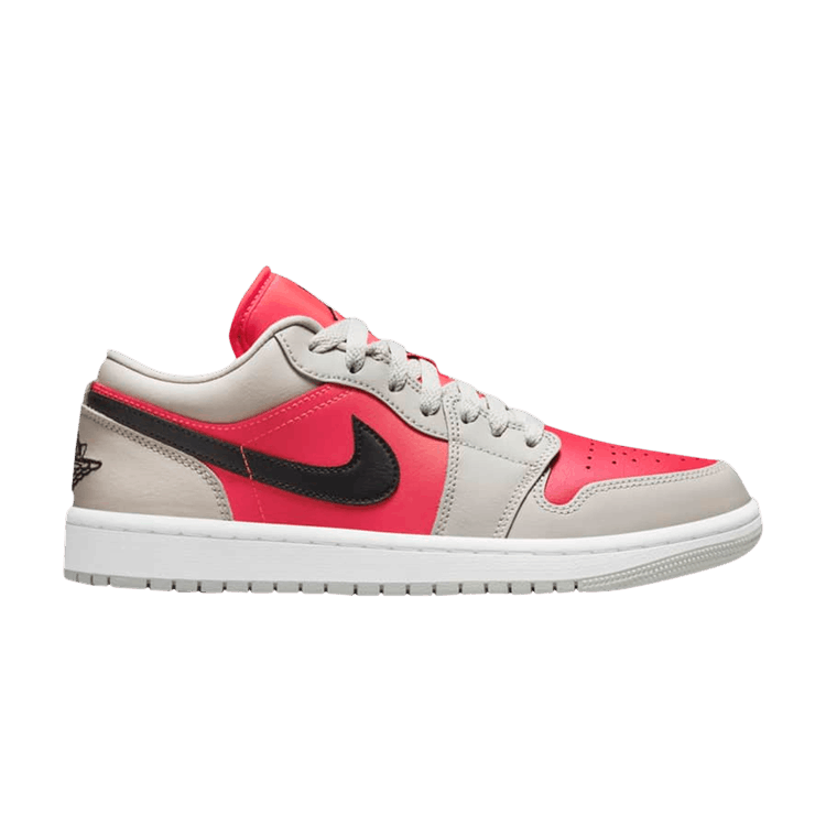 Wmns Jordan 1 Low ‚Light Iron Ore Siren Red‘