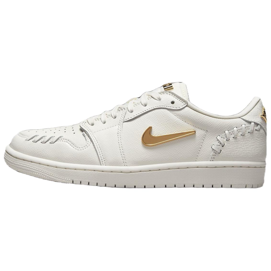 Wmns Jordan 1 Low Method of Make ‚Sail Metallic Gold‘