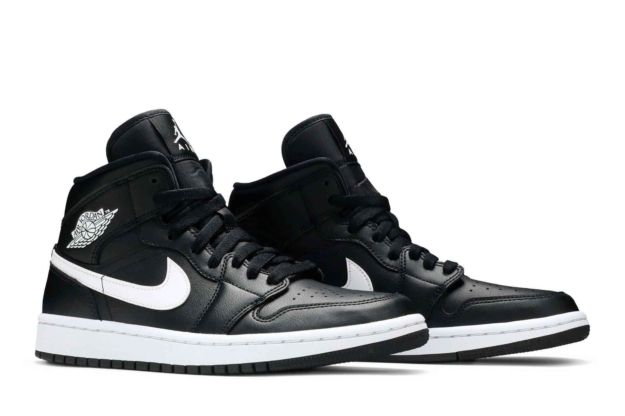 Wmns Jordan 1 Mid ‚Black White‘